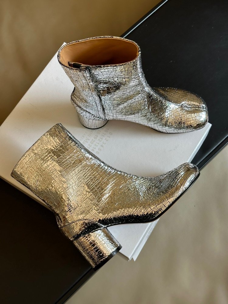 Классические ботинки Margiela с раздвоенным носком фото 4