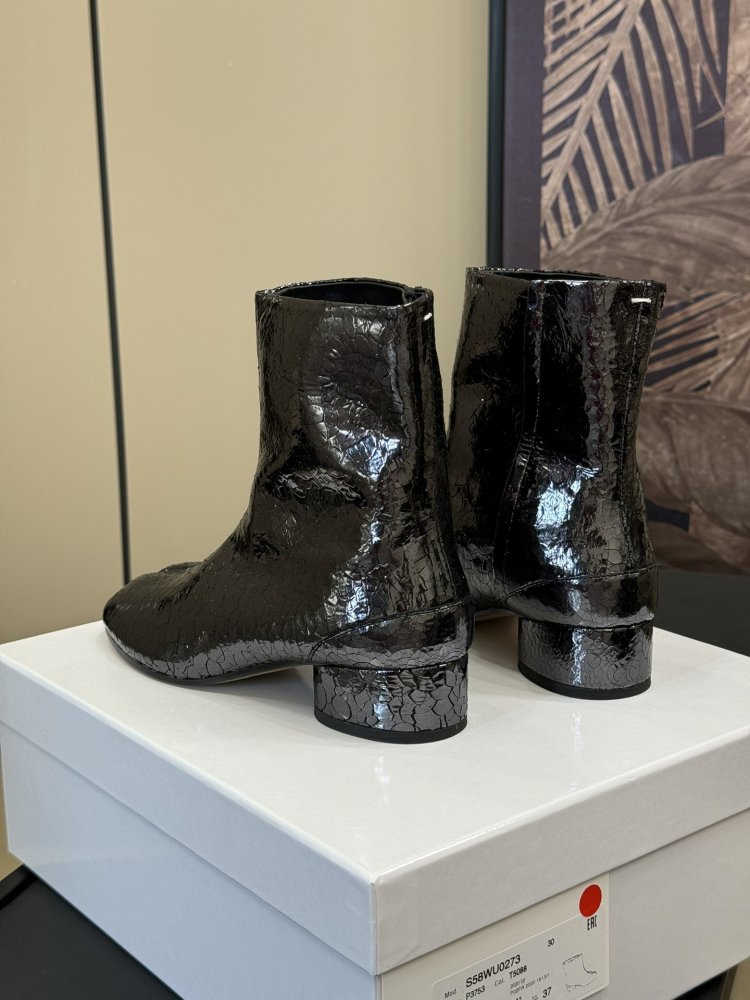 Классические ботинки Margiela с раздвоенным носком фото 4