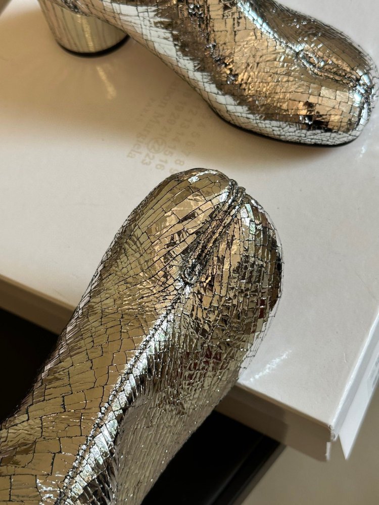 Классические ботинки Margiela с раздвоенным носком фото 5