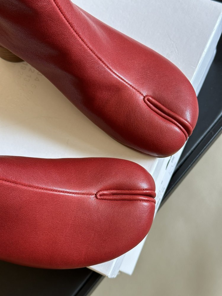 Классические ботинки Margiela с раздвоенным носком фото 5