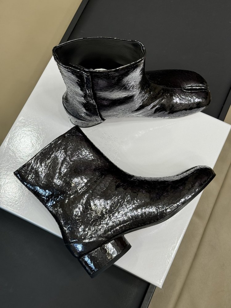 Классические ботинки Margiela с раздвоенным носком фото 5