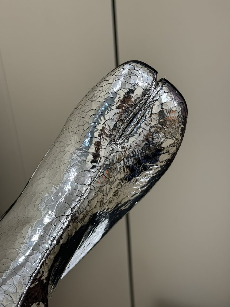 Классические ботинки Margiela с раздвоенным носком фото 5