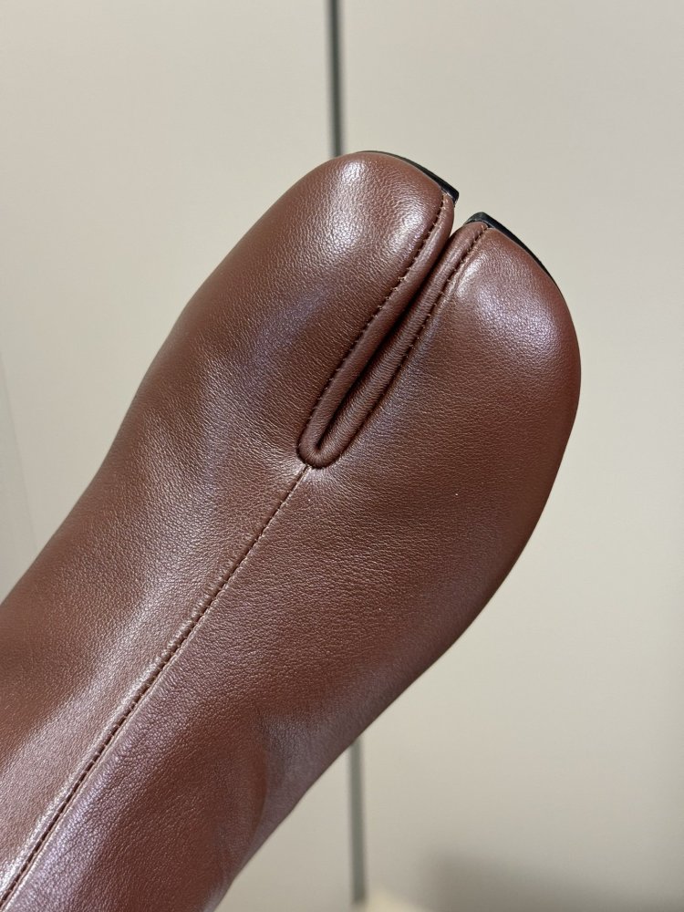 Классические ботинки Margiela с раздвоенным носком фото 5