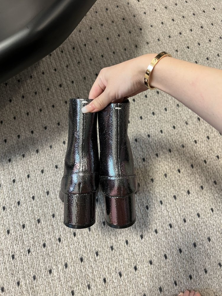 Классические ботинки Margiela с раздвоенным носком фото 5