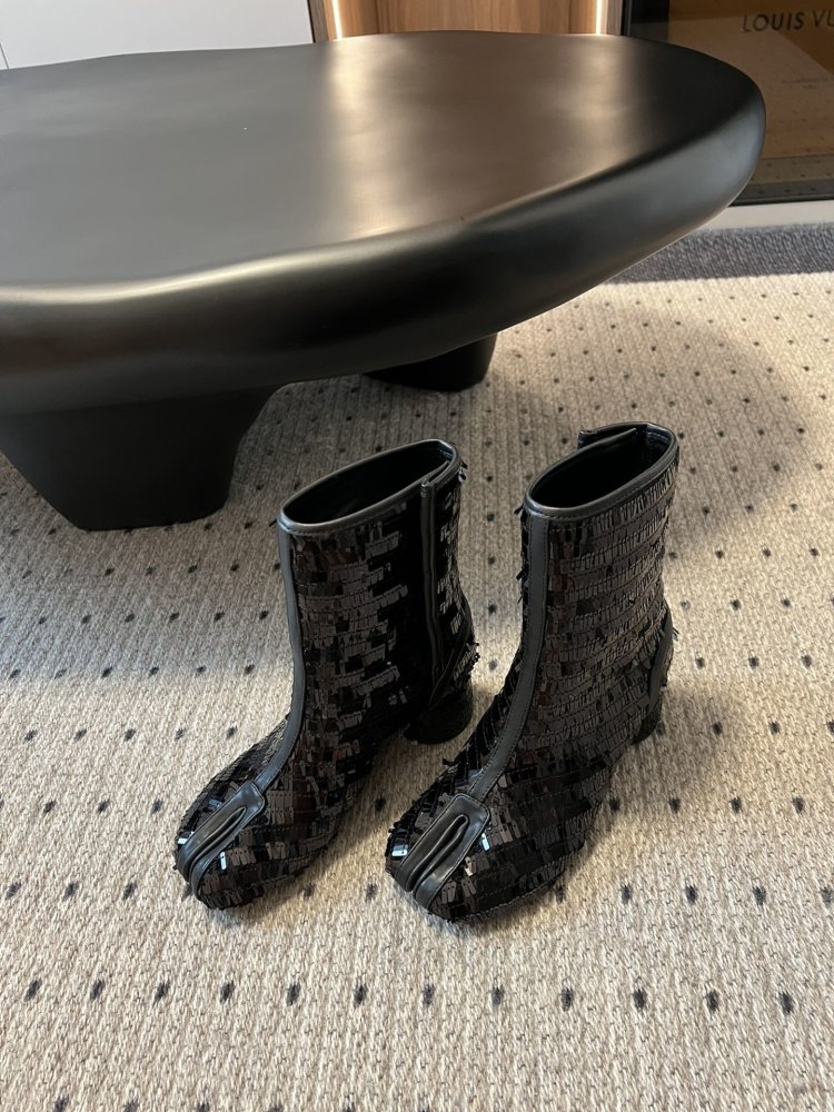 Классические ботинки Margiela с раздвоенным носком фото 5