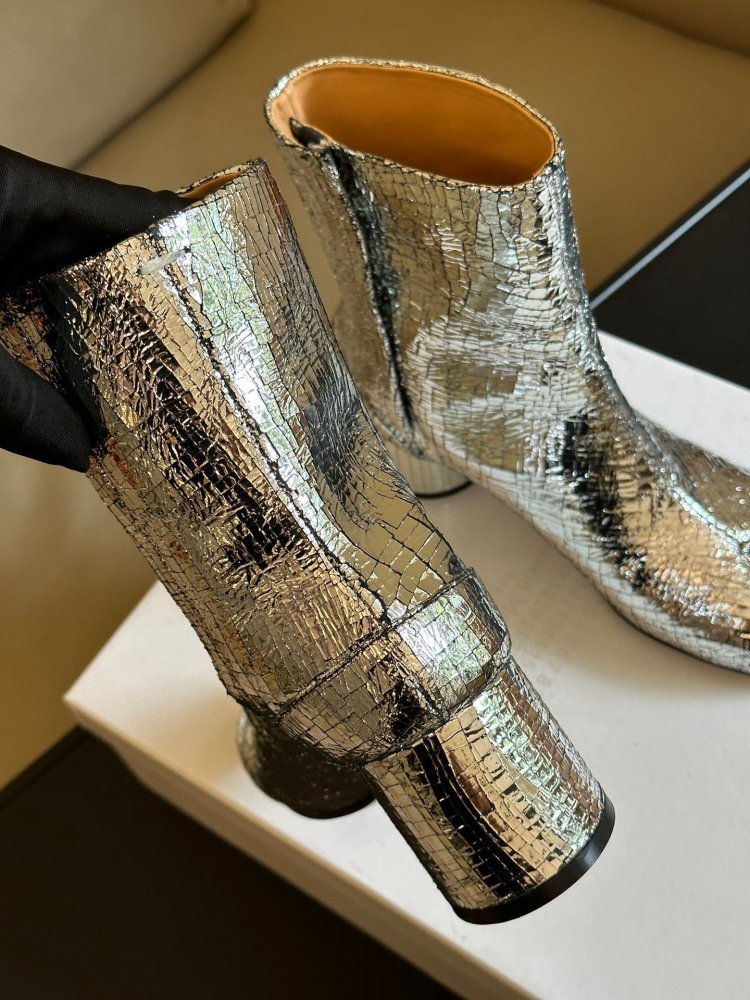 Классические ботинки Margiela с раздвоенным носком фото 6