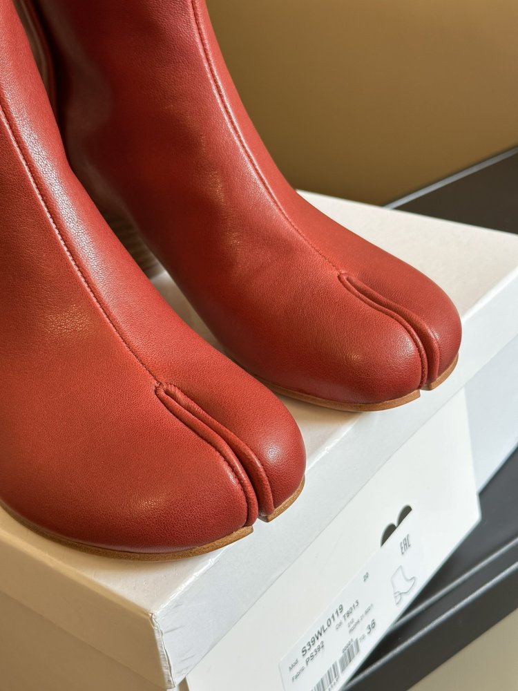 Классические ботинки Margiela с раздвоенным носком фото 6