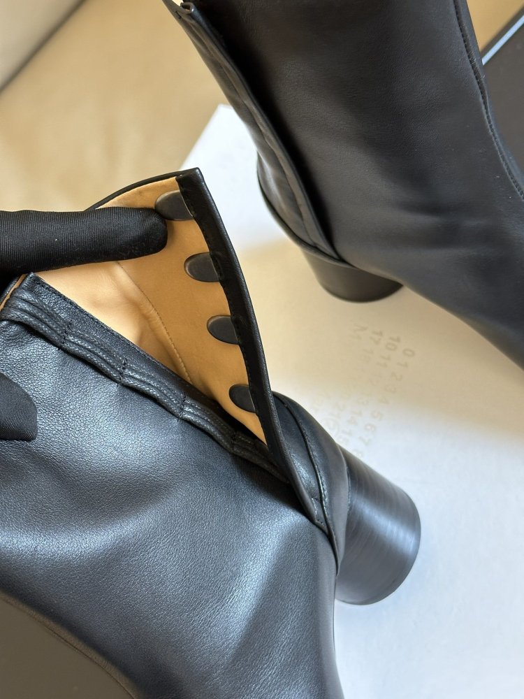 Классические ботинки Margiela с раздвоенным носком фото 6