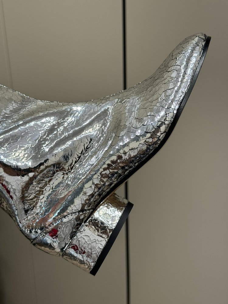 Классические ботинки Margiela с раздвоенным носком фото 6