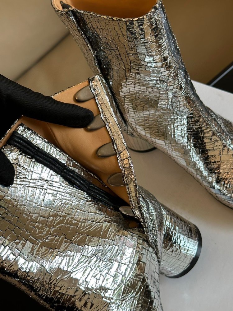 Классические ботинки Margiela с раздвоенным носком фото 7