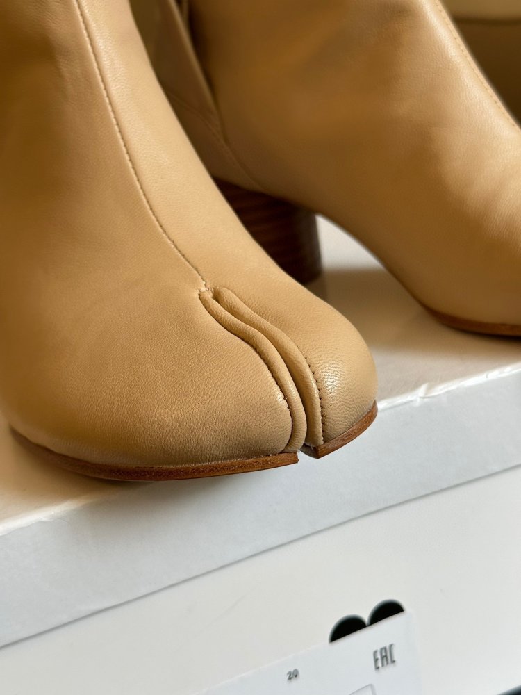 Классические ботинки Margiela с раздвоенным носком фото 7