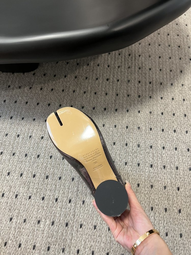 Классические ботинки Margiela с раздвоенным носком фото 7