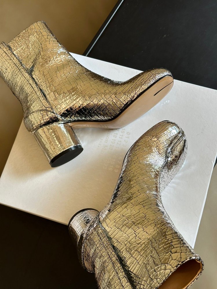 Классические ботинки Margiela с раздвоенным носком фото 8