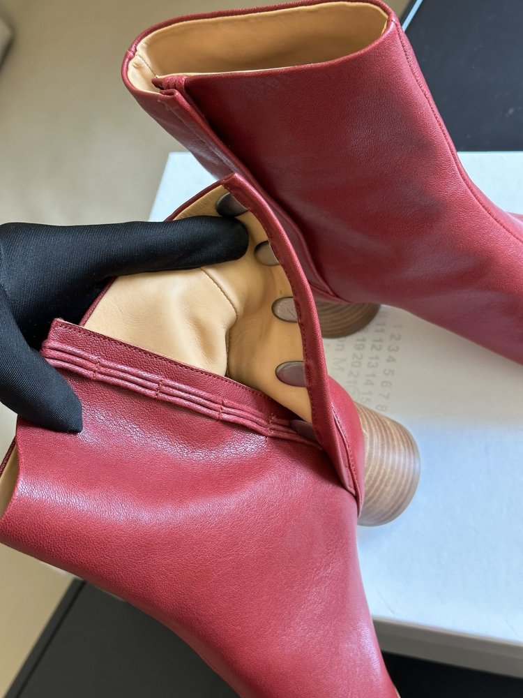 Классические ботинки Margiela с раздвоенным носком фото 8