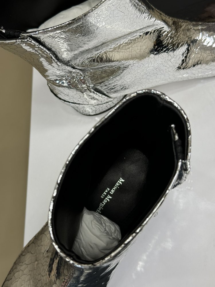 Классические ботинки Margiela с раздвоенным носком фото 8