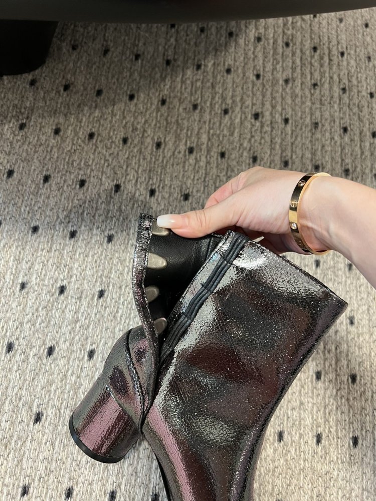 Классические ботинки Margiela с раздвоенным носком фото 8