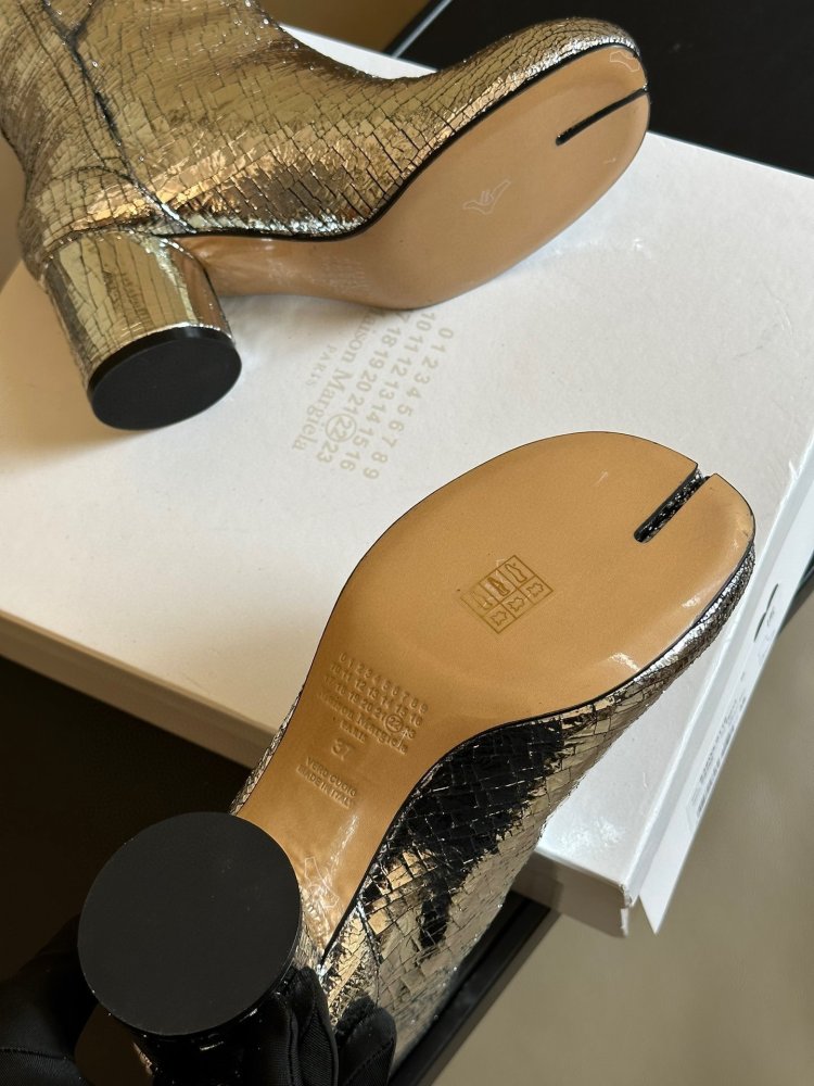 Классические ботинки Margiela с раздвоенным носком фото 9