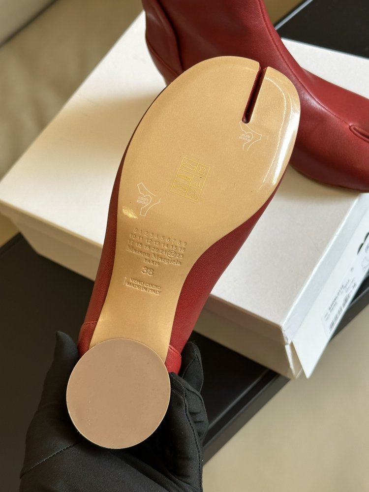 Классические ботинки Margiela с раздвоенным носком фото 9