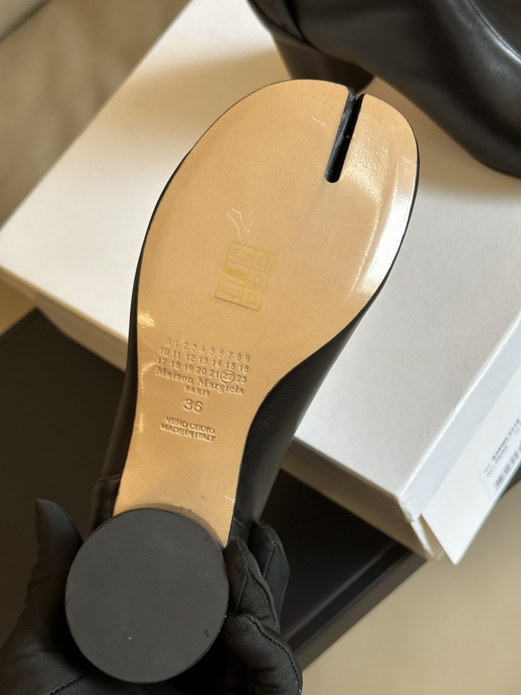 Классические ботинки Margiela с раздвоенным носком фото 9