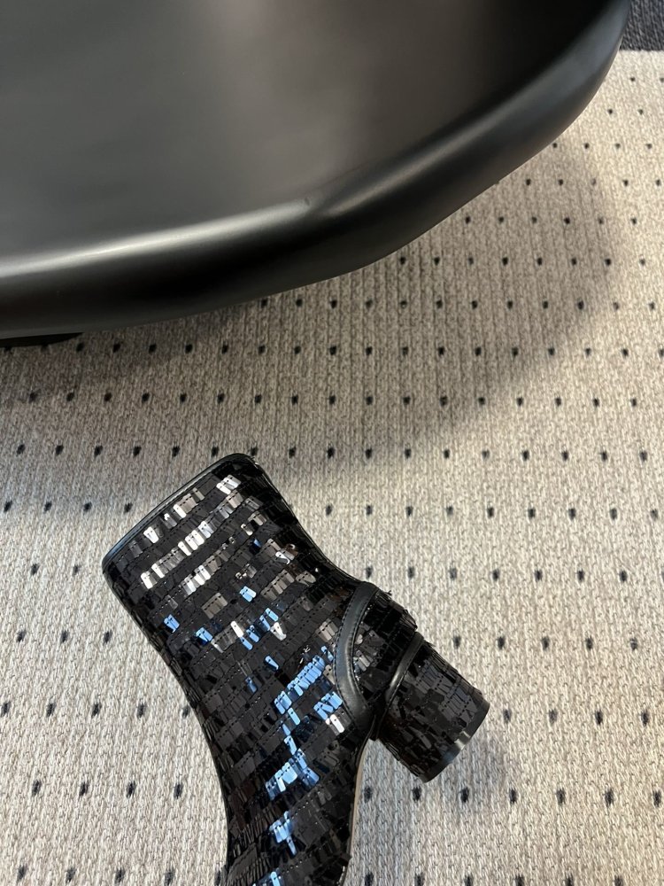 Классические ботинки Margiela с раздвоенным носком фото 9