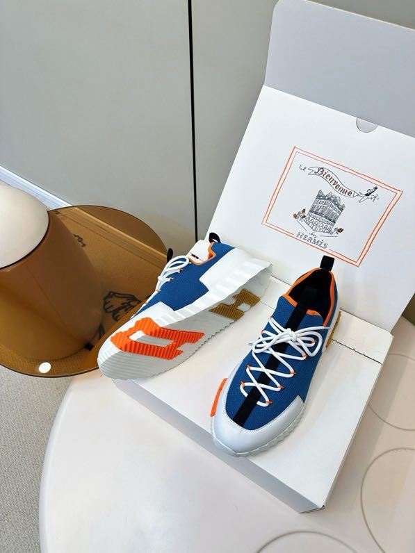 Классические кроссовки Hermes фото 2