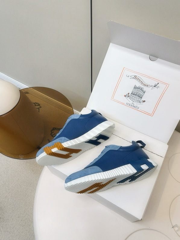 Классические кроссовки Hermes фото 3