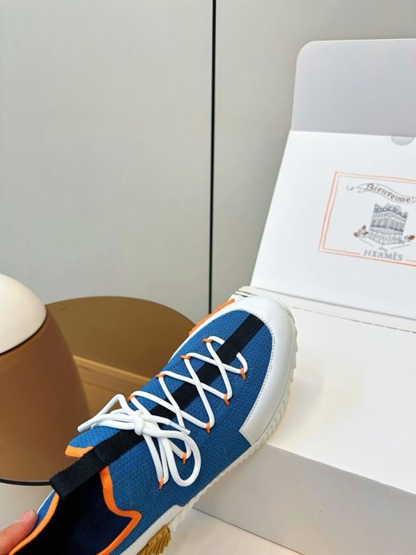 Классические кроссовки Hermes фото 3