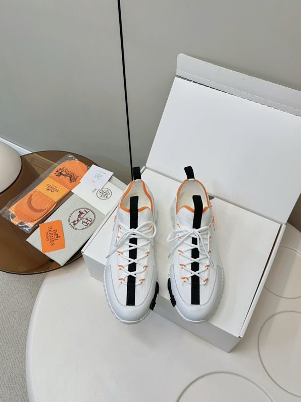 Классические кроссовки Hermes фото 6