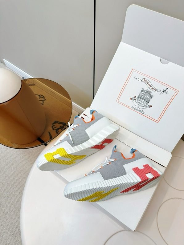 Классические кроссовки Hermes фото 6