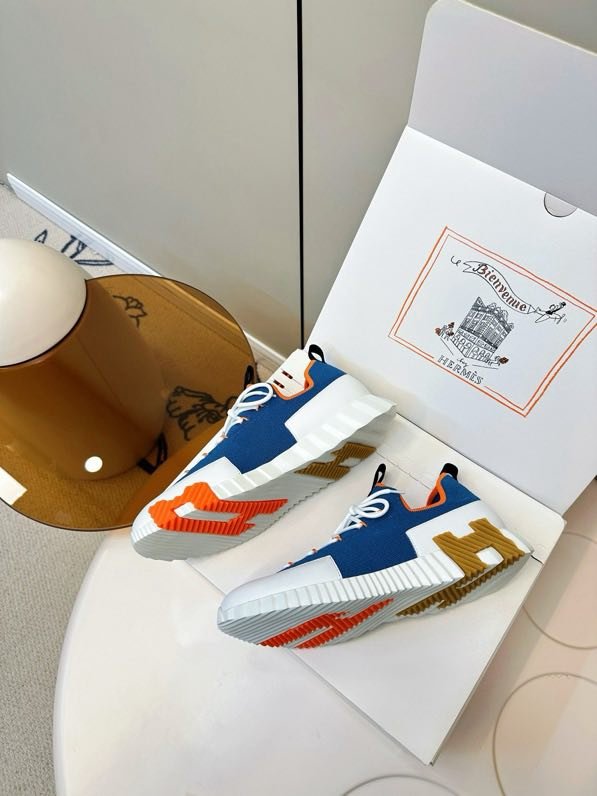 Классические кроссовки Hermes фото 8