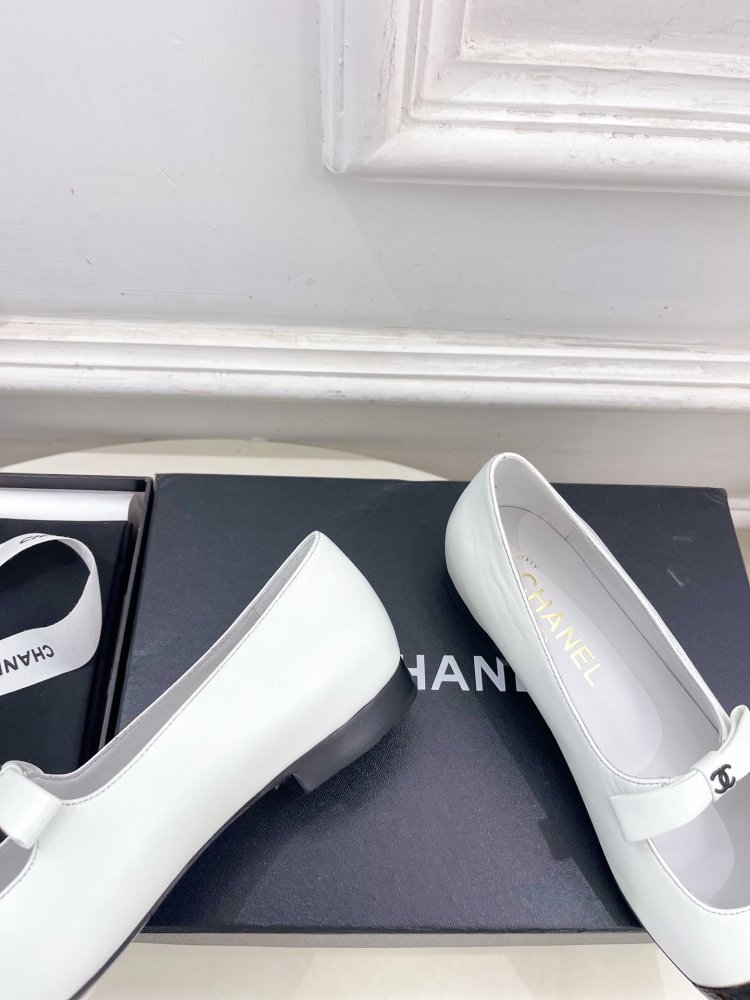 Classic shoes Chanel from bow фото 7