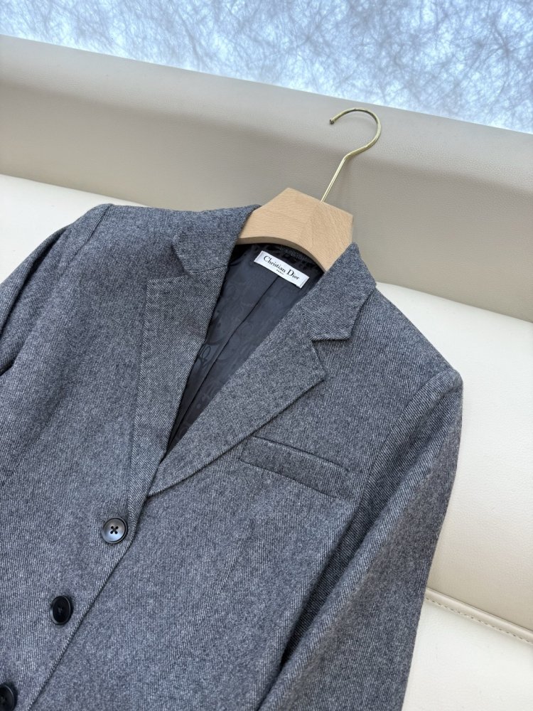 Класичний однобортний піджак Dior фото 7