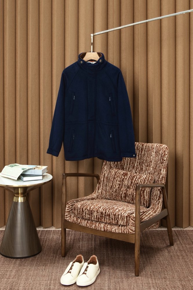 Классическое пальто из шерсти и кашемира