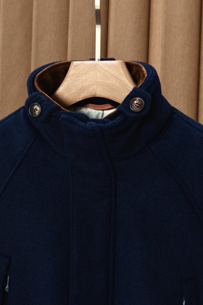 Классическое пальто из шерсти и кашемира фото 3