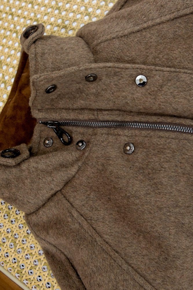 Классическое пальто из шерсти и кашемира фото 5