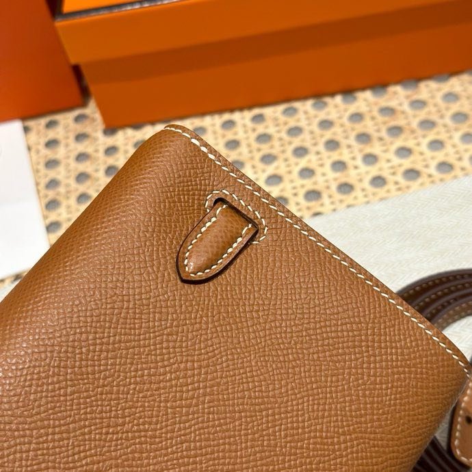 Клатч Kelly 19 см из кожи Epsom фото 4