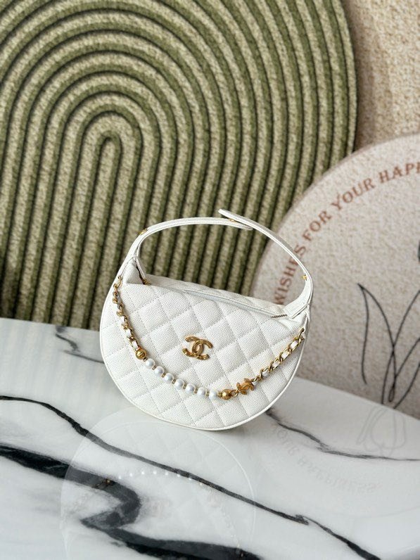 Клатч кожаный 25S Pearl Hula Hoop 16 см