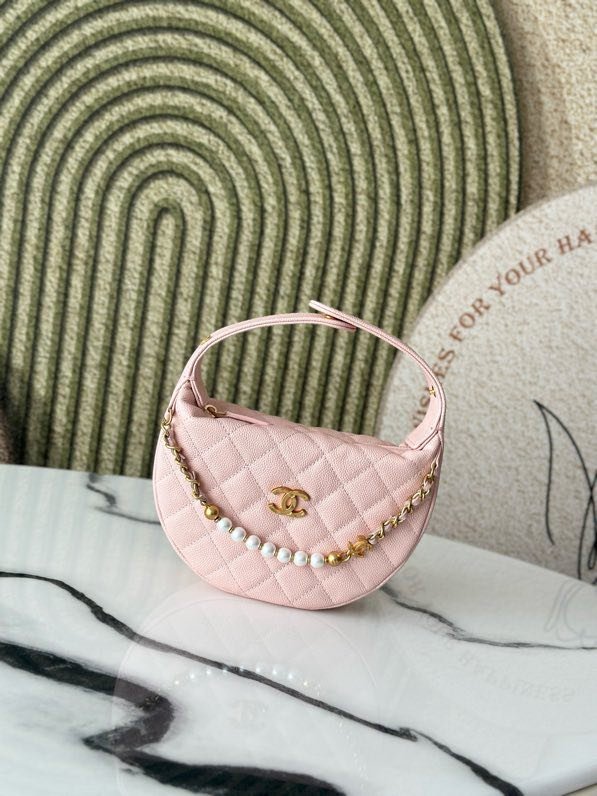 Клатч кожаный 25S Pearl Hula Hoop 16 см