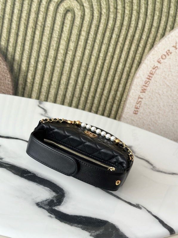 Клатч кожаный 25S Pearl Hula Hoop 16 см фото 6