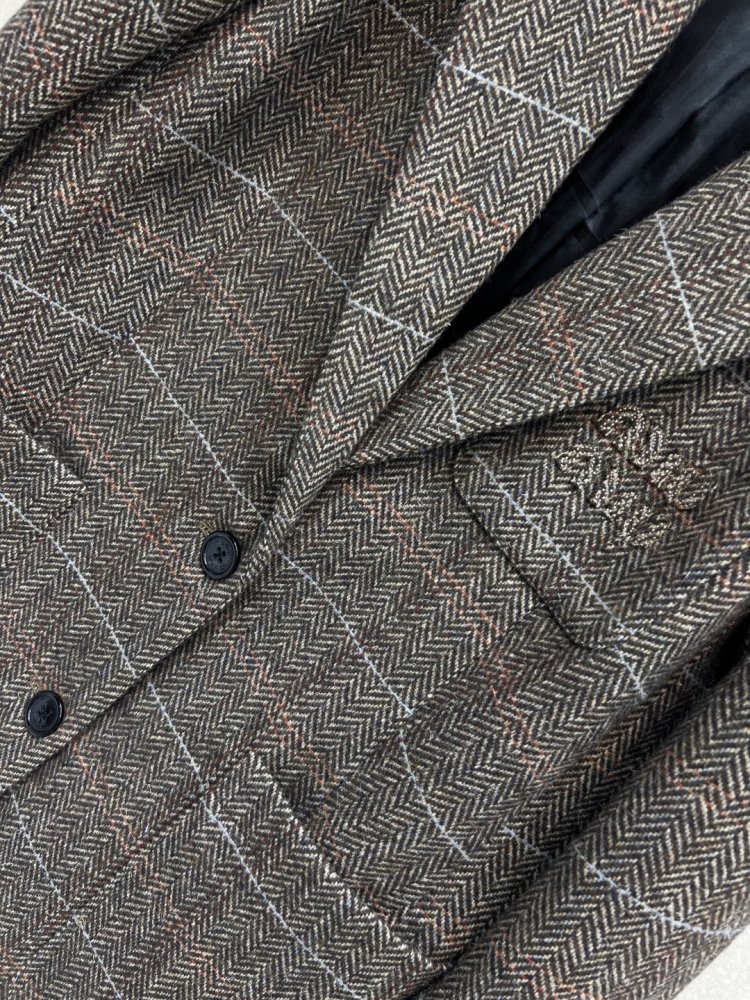 Картатий блейзер в ретро-британському стилі фото 3