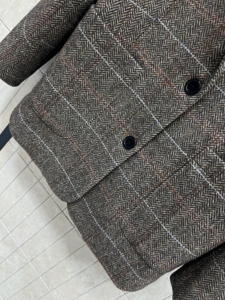 Картатий блейзер в ретро-британському стилі фото 4