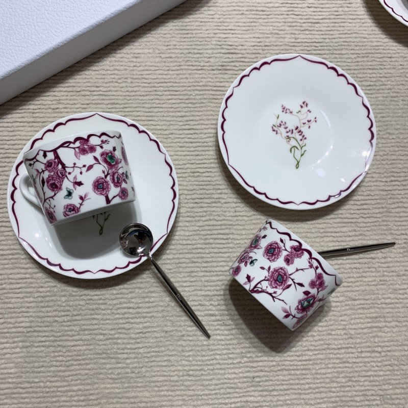 Кофейный сервиз Dior Granville из костяного фарфора на 6 персон фото 7