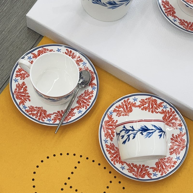 Кофейный сервиз из костяного фарфора на 6 персон фото 6