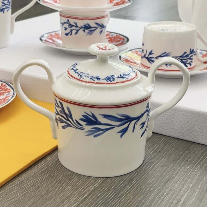 Кофейный сервиз из костяного фарфора на 6 персон фото 7