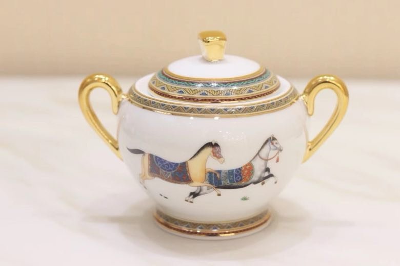 Кофейный сервиз из костяного фарфора фото 3