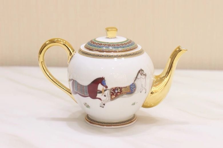 Кофейный сервиз из костяного фарфора фото 5