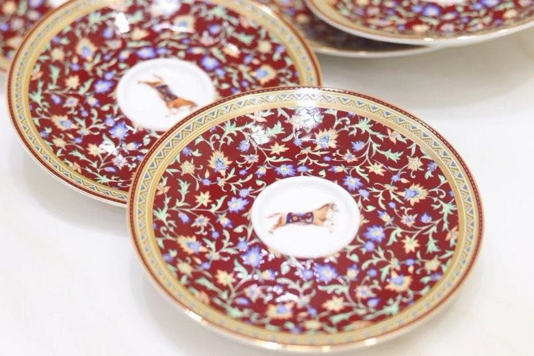 Кофейный сервиз из костяного фарфора фото 7