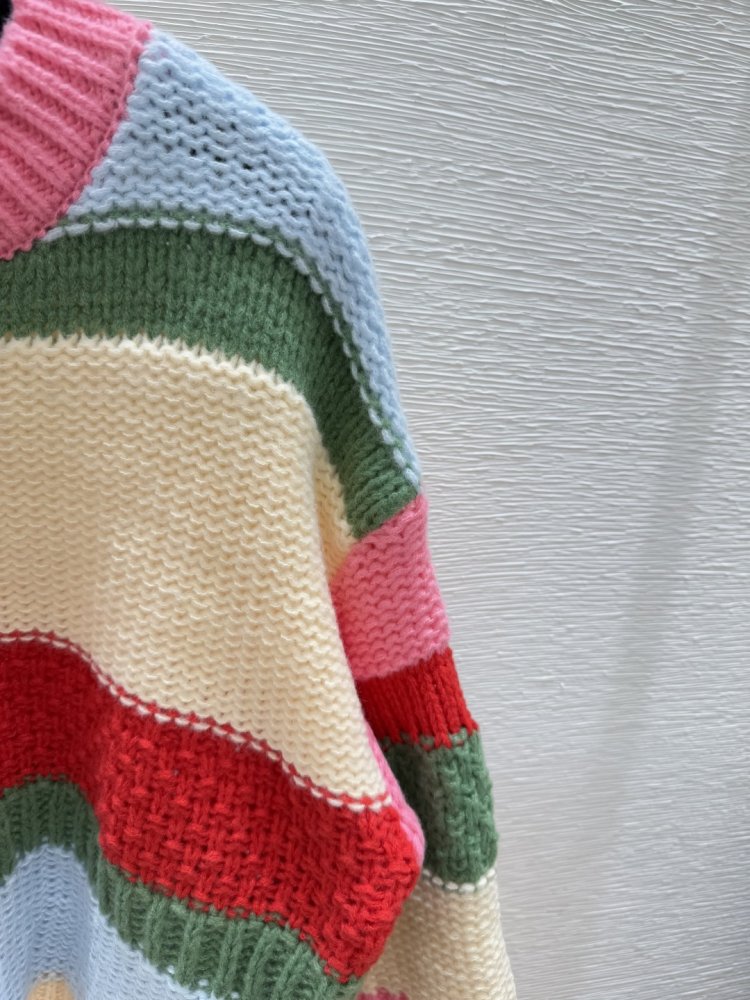 Кофта с круглым вырезом и длинными рукавами фото 5