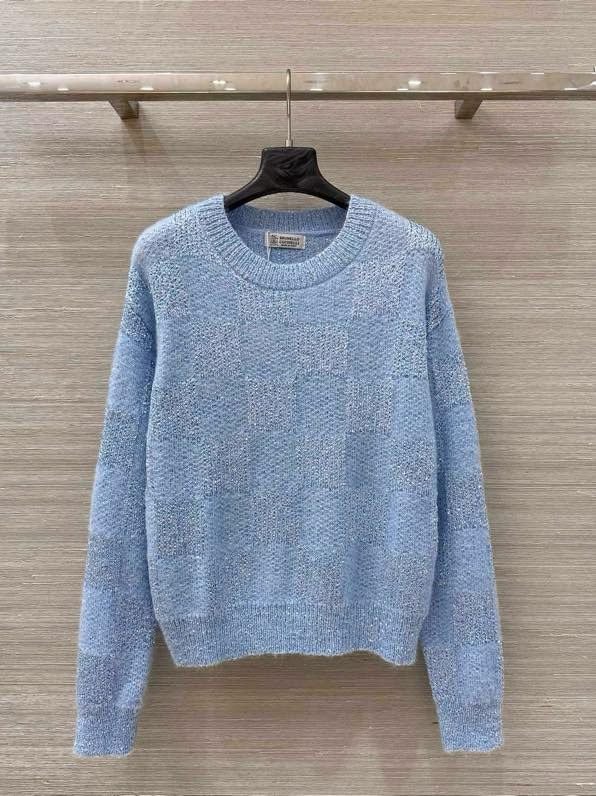 Blouse woolen blue colors