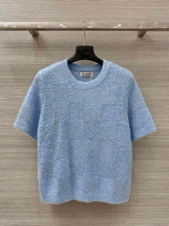 Blouse woolen blue colors